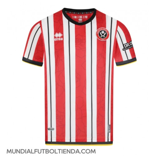 Camiseta Sheffield United Primera Equipación Replica 2024-25 mangas cortas